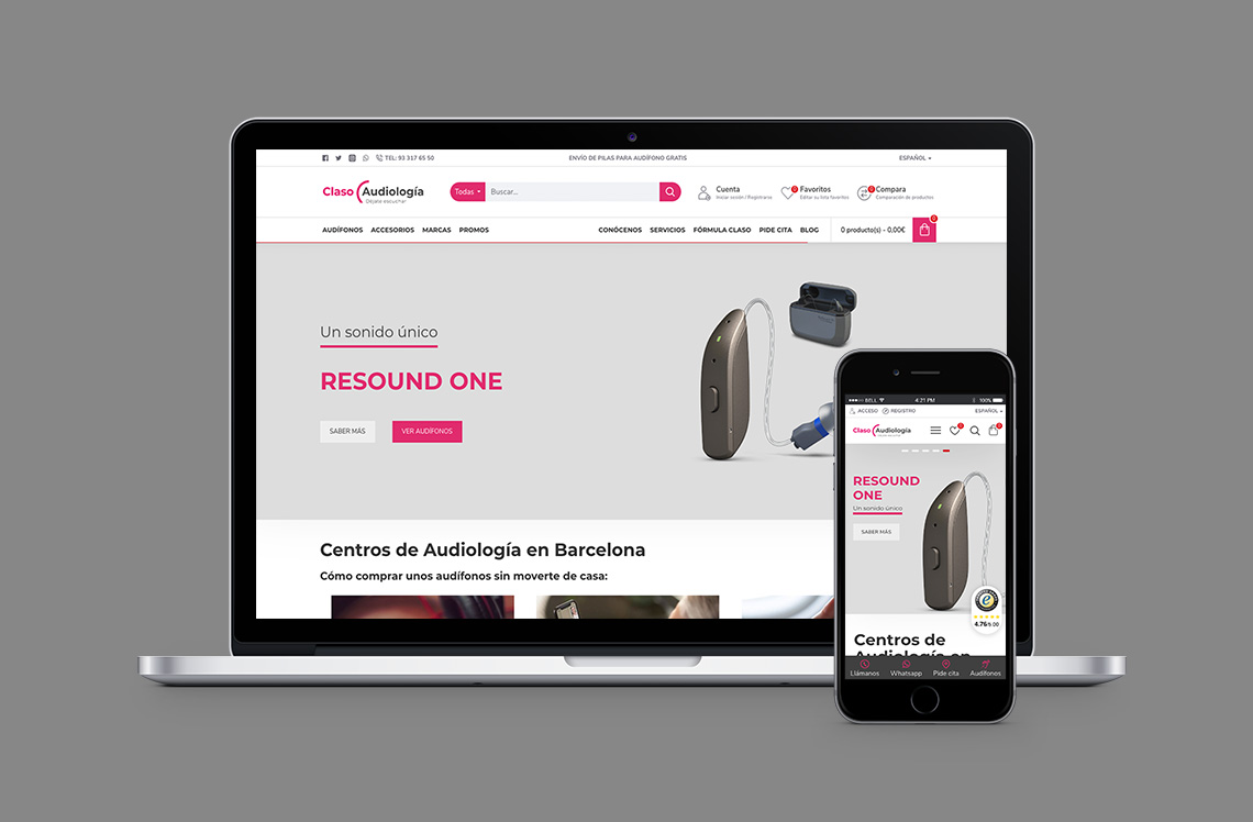 Proyectos | Claso Audiología